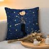 Cushion Cover  Linen  SkinFriendly Soft Decorative Case For Sofa Home Decor CCoraline Anime Pillow cover
