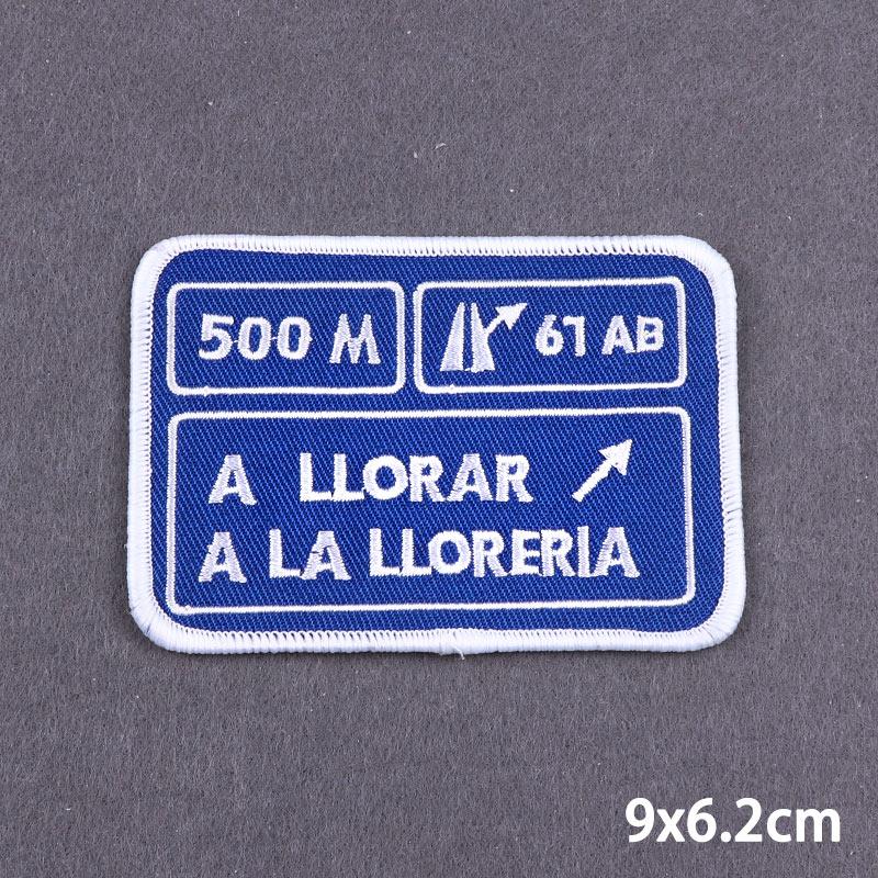 Outdoors Adventure Iron On Patches Sunrise Or Sunset Landscape Embroidery Patches For Clothes, Jeans, Jackets And Backpacks