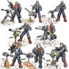"Xiangjun Joint Movable Military Minifigure Model - Assembled Toy Soldier with Weapons"