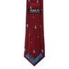 Tie Snoopy Necktie PN918307 Red SNOOPY Woodstock Brand Necktie Character Present [Peanuts]