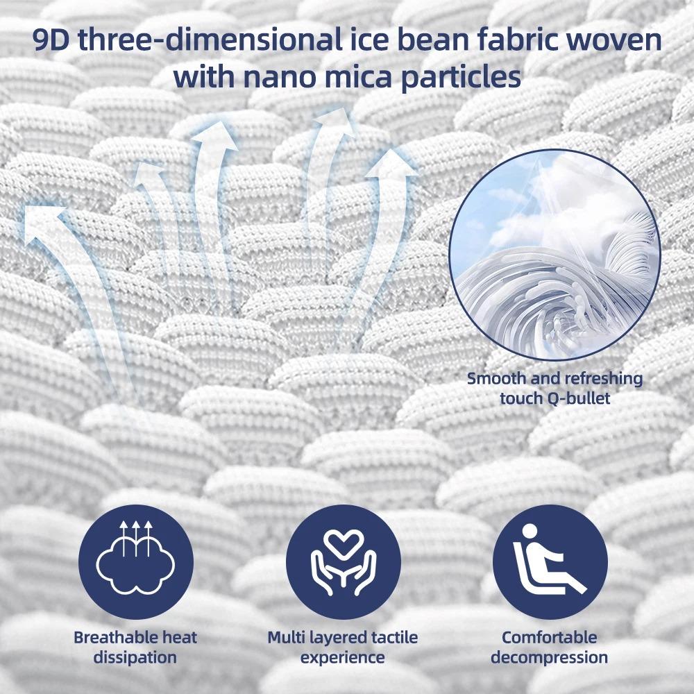 Ice Silk Car Seat Cover Luxury Cooling Auto Cushion Universal Vehicle Chair Protector Washable Car Chair Cover Fit Four Seasons