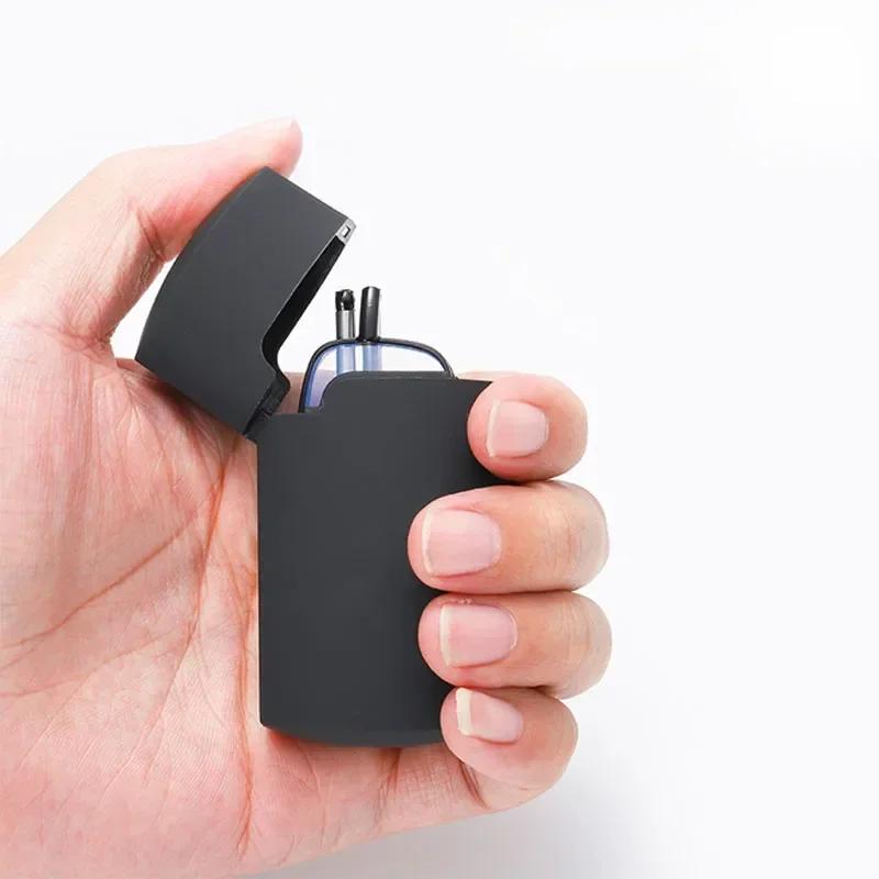 Retro Anti-Blaulicht Anti-UV Faltbarer Lesebrillenrahmen Rotierendes Optisches Computer Mini Tragbares Brillen Gestell Dioptrien 1.0-4.0 Unisex