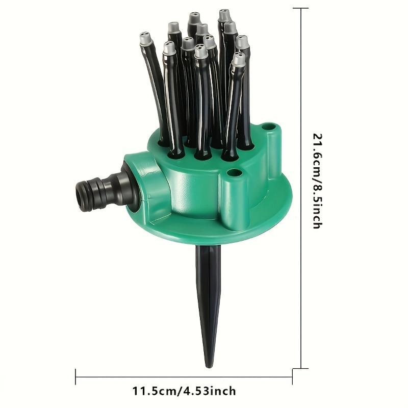 1pc 360 Degree Automatic Garden Sprinklers Watering Grass Lawn Rotary Nozzle Rotating Water Sprinkler System Garden Supplies Spr