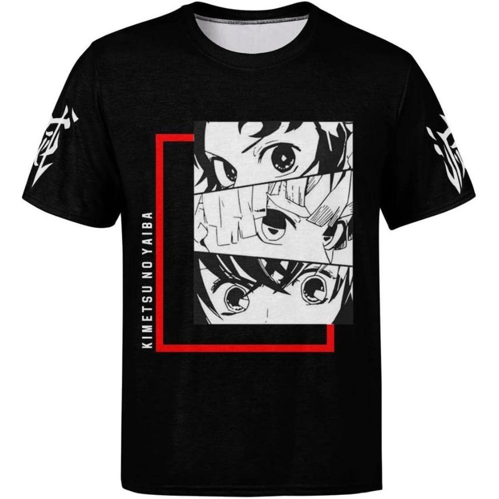 

Футболка аниме с 3D-принтом, футболки с круглым вырезом, футболки аниме, новинка, короткий рукав, косплей для мужчин, размер:S-5XL 6XL