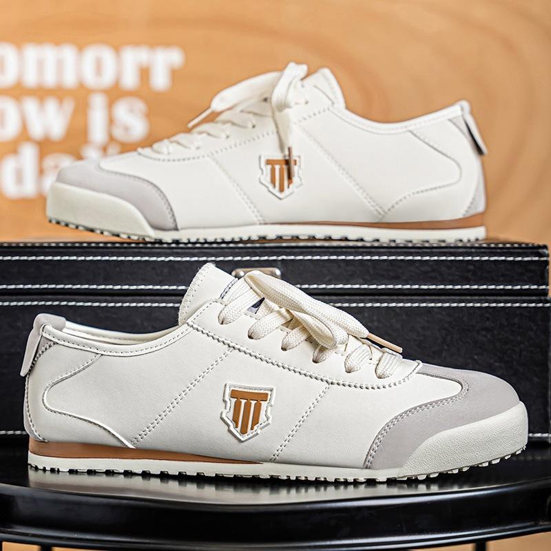 Leather Men Shoes 2025 New Autumn Casual Sneakers Versatile Trend Casual Shoes High-quality Men's Shoes Zapatos Casuales