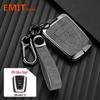 Zinc Alloy Genuine Leather Car Key Case Fit for BMW I3 I8 Series Protection Shell Key Cover Keychain Shell Interior Accessories