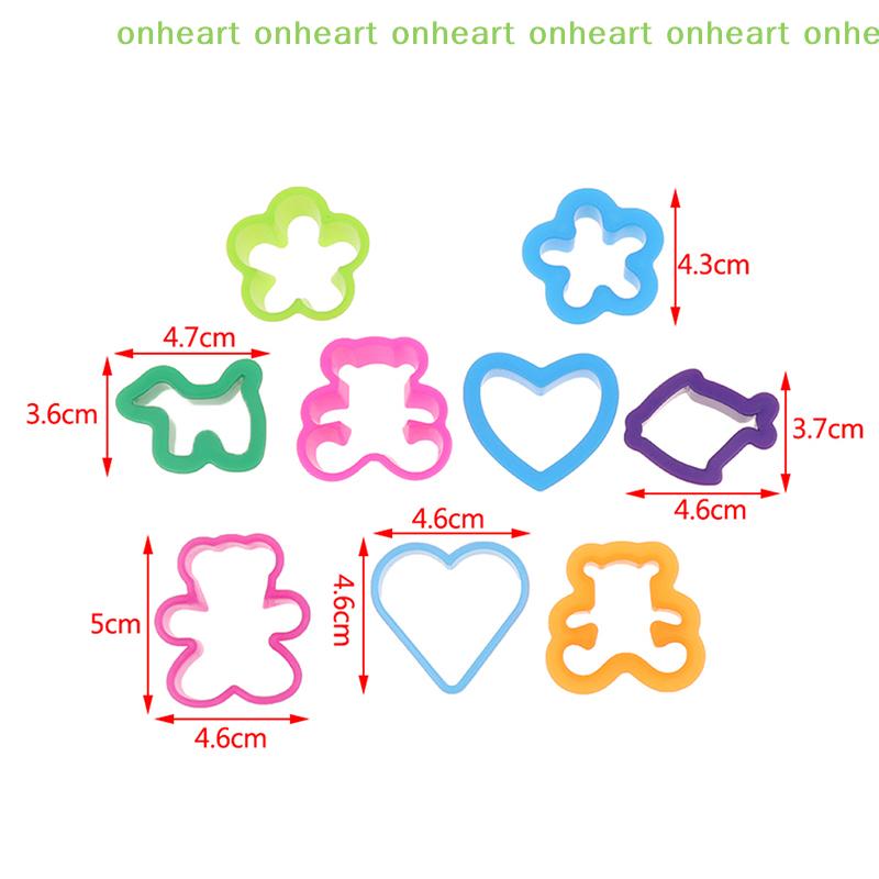 [C]12Pcs/Pack Cake Tools Cartoon Cute Sushi Cookie Cutter Fondant Tool Topper Cake Mold Decoration DIY Baking Tools