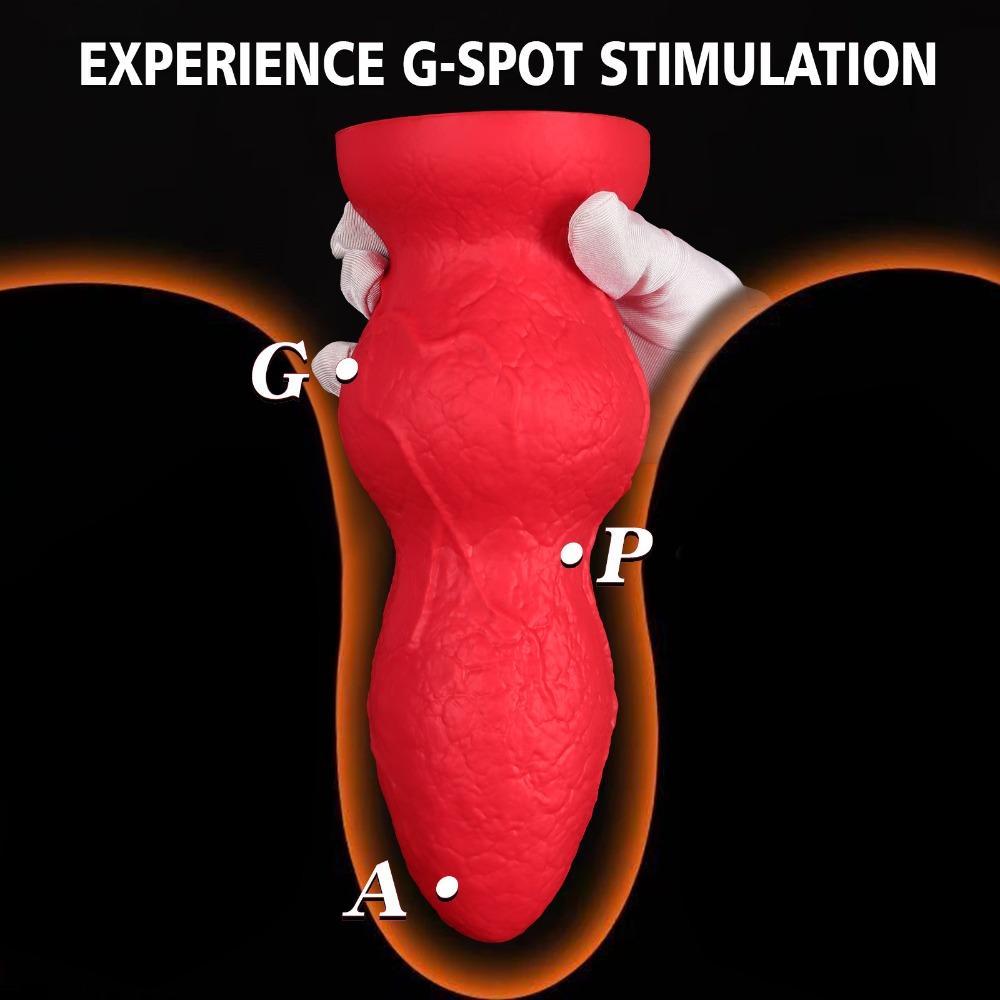 Large Soft Silicone Anal Plug Wearable Anal Expander for Women Adult Toy