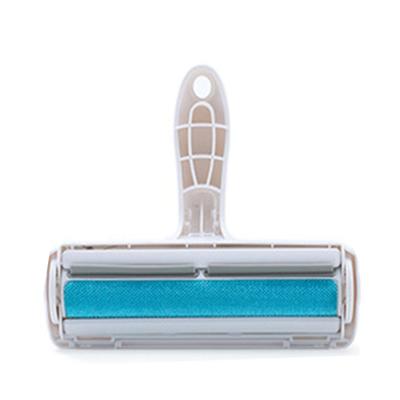 Pet Hair Removal Roller ABS Nylon Small Compact Convenient Fast Fur Removal Roller for Bedding