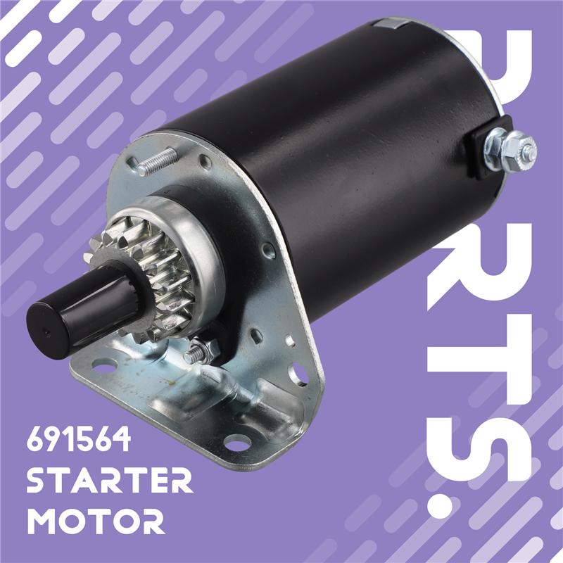 A34R Starter Motor For Briggs For John Deere Toro Cub Cadet STEEL GEAR 16 18 HP 691564 M143512 693469 808106 844717 0C2881 72881