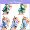 Genshin Impact Xiao Venti Qiqi Keqing Keychain Bag Pendant Xmas Gift