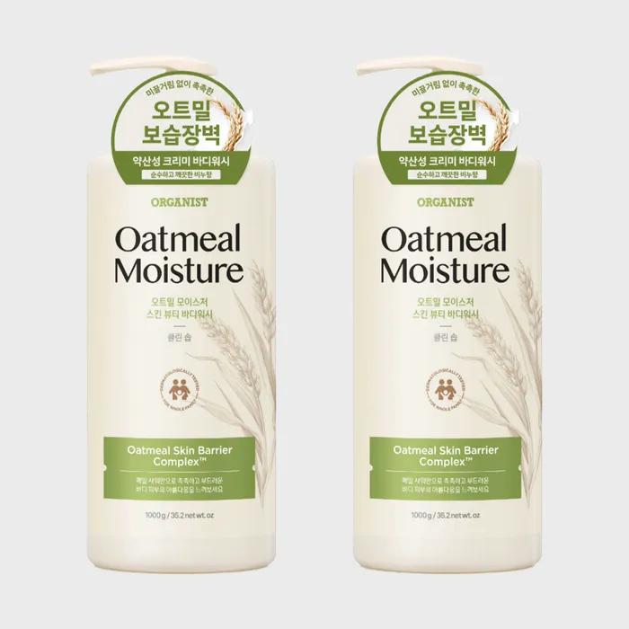 

On the Body_On the Body Organist Oatmeal Body Wash 1KG Clean Soap X 2