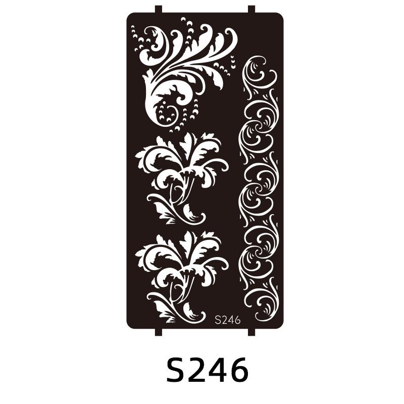 Indian Hannah Tattoo Template Tattoo Hand Drawn Template Juice Tattoo Sticker Painted Hennatattoo