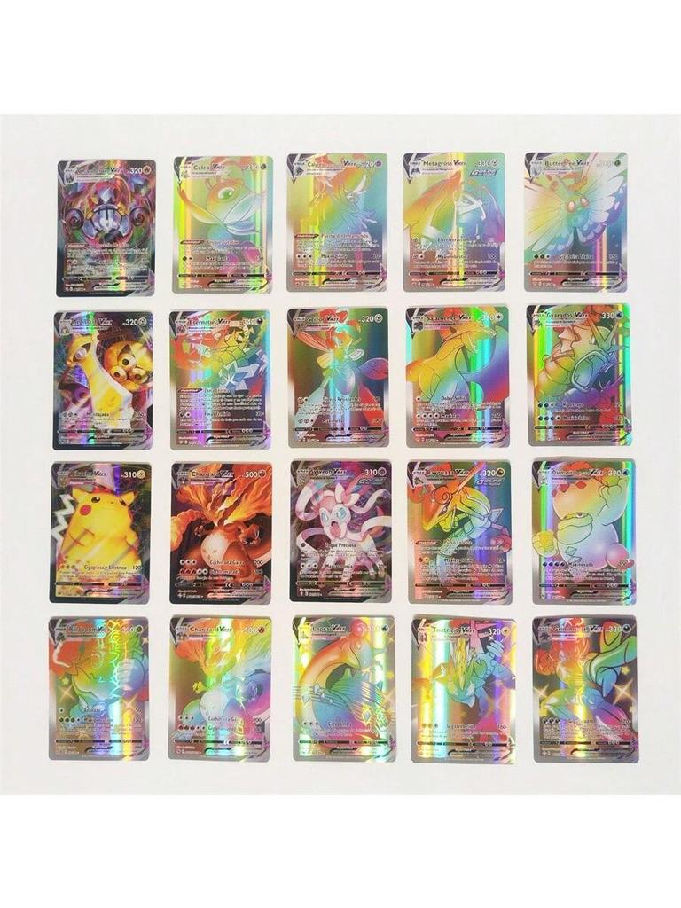 Pokémon Card Pack - 100pcs Assorted VMAX Advanced Battle Cards
