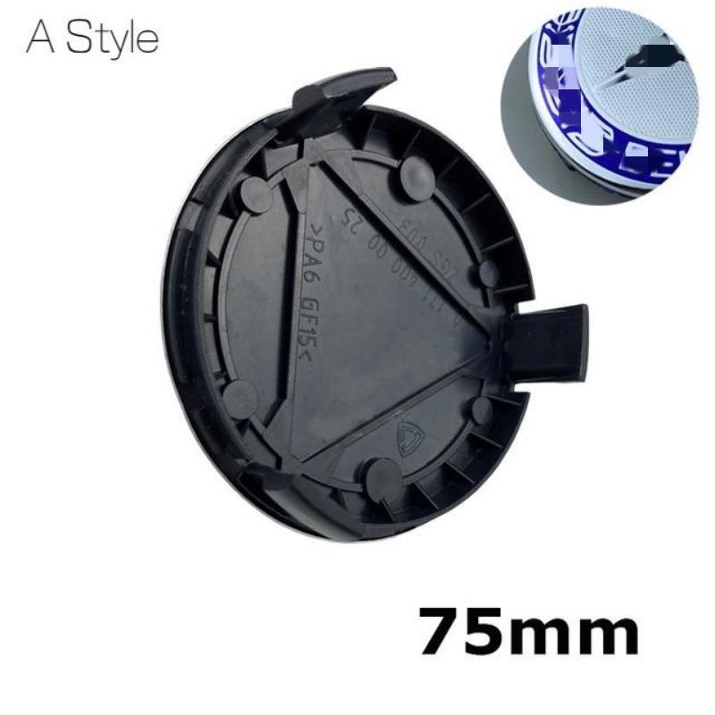 4pcs/lot 75mm Car wheel Hub Caps Emblem badge For B/-e-n/z A1714000025 Accessories