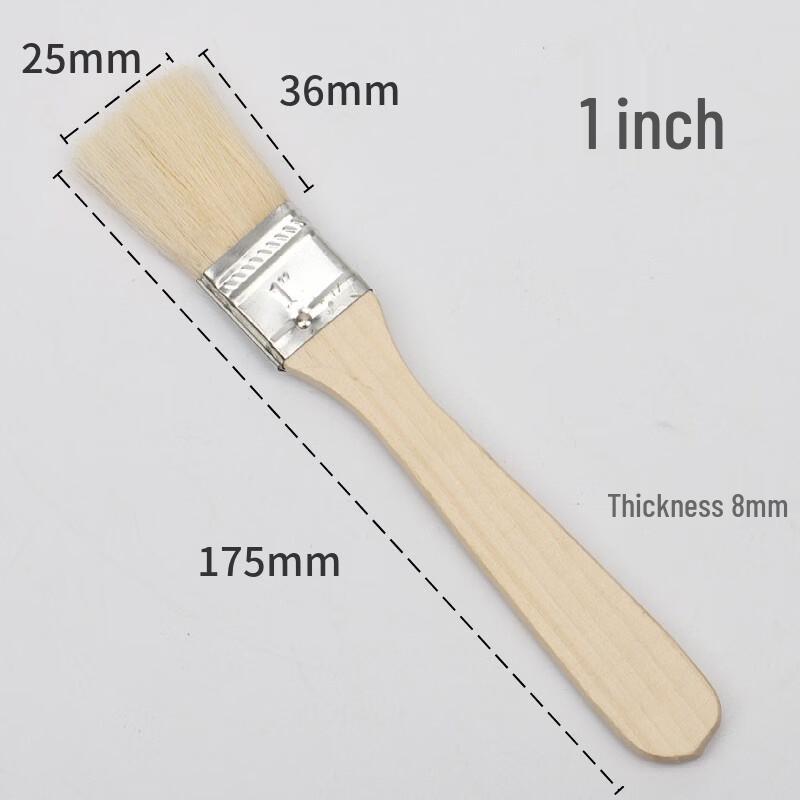Zhishi Long Handle Soft Wool Brush