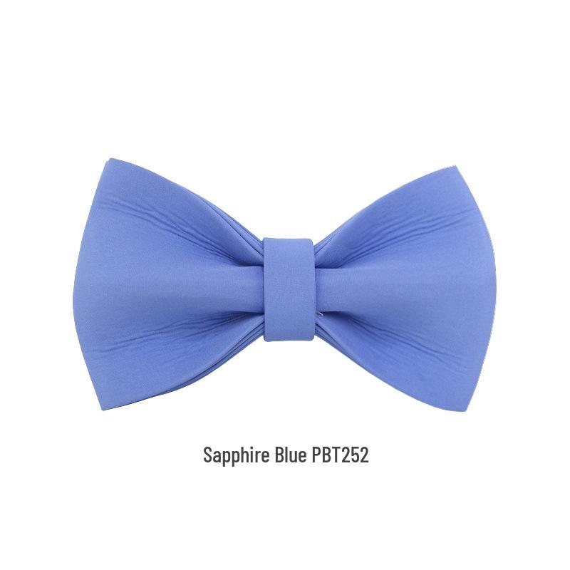 PLATTCO Durable Handmade High-Quality Collar Bow Tie PBT252 S (10x6cm)