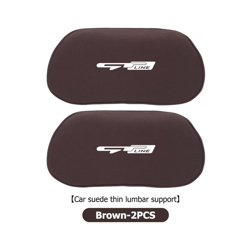 Car Seat Backrest Waist Lumbar Memory Foam Support Cushion For KIA K5 K2 Optima Soul Spectra Niro Cadenza Sephia Carens