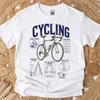Funny Cycling Shirt - Retro Sports & Fitness Gift - Sarcastic Cycling Clothing