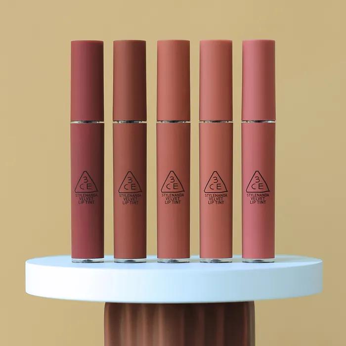 Velvet Lip Tint + Multi Eye Color Palette