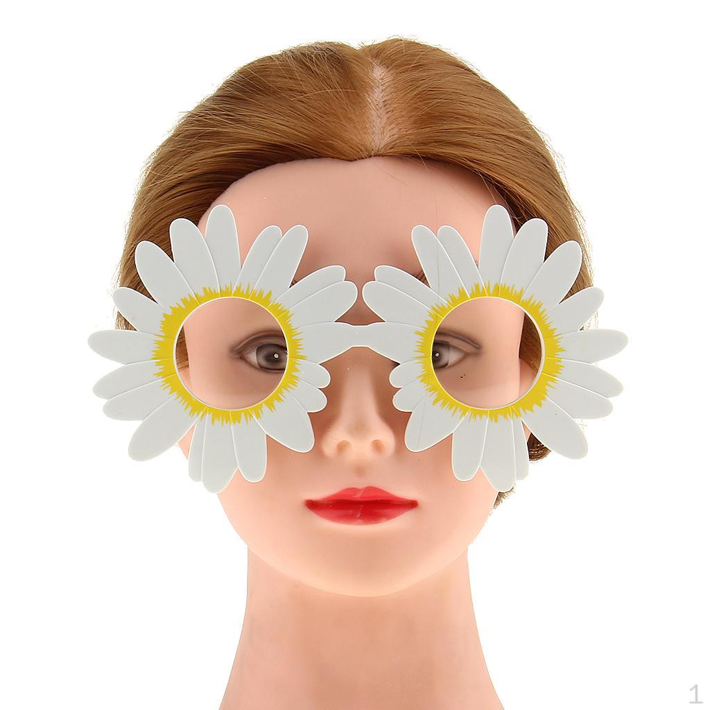 Novelty Daisy Flower Glasses Fancy Dress Wedding Birthday Party Gift Favors