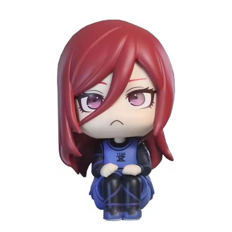 Q-Version Blue Lock Anime-Figur Blickt nach oben Isagi Yoichi/Nagi Seishiro Actionfigur Bachira Meguru Figur Sammlungen Modellpuppe
