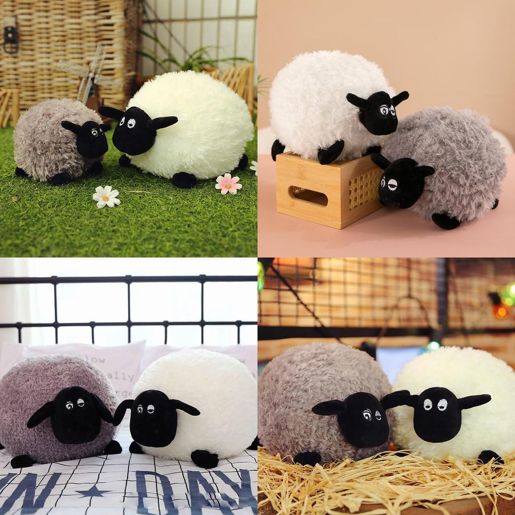 Чарівна м'яка іграшка Шон Баранчик, подушка для пари, м'яка набивна лялька, подарунок