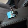 1pc portable parking card clip, car quick clip bracket, suitable for car clips such as cards, data cables, receipts, and car int