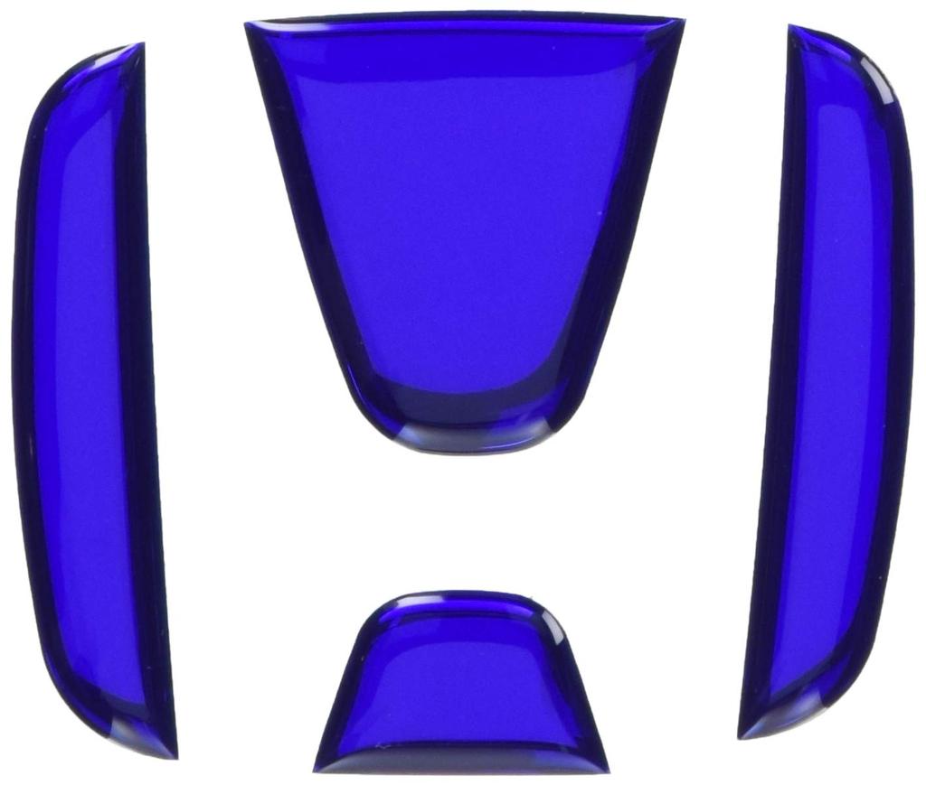 HASEPRO Magical Art [Real Color Emblem] (Front/Rear Emblem) Honda 6 (Blue) REH-6B