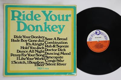 LP Record VARIOUS ? - Ride Your Donkey TTL18 TROJAN RECORDS 1969 UK Reggae, Ska & Dub Used