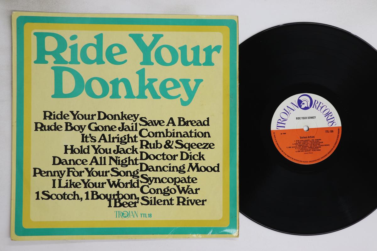 

LP Пластинка РАЗНЫЕ  - Покатайся на своем осле TTL18 TROJAN RECORDS 1969 UK Регги, Ска и Даб Б/У