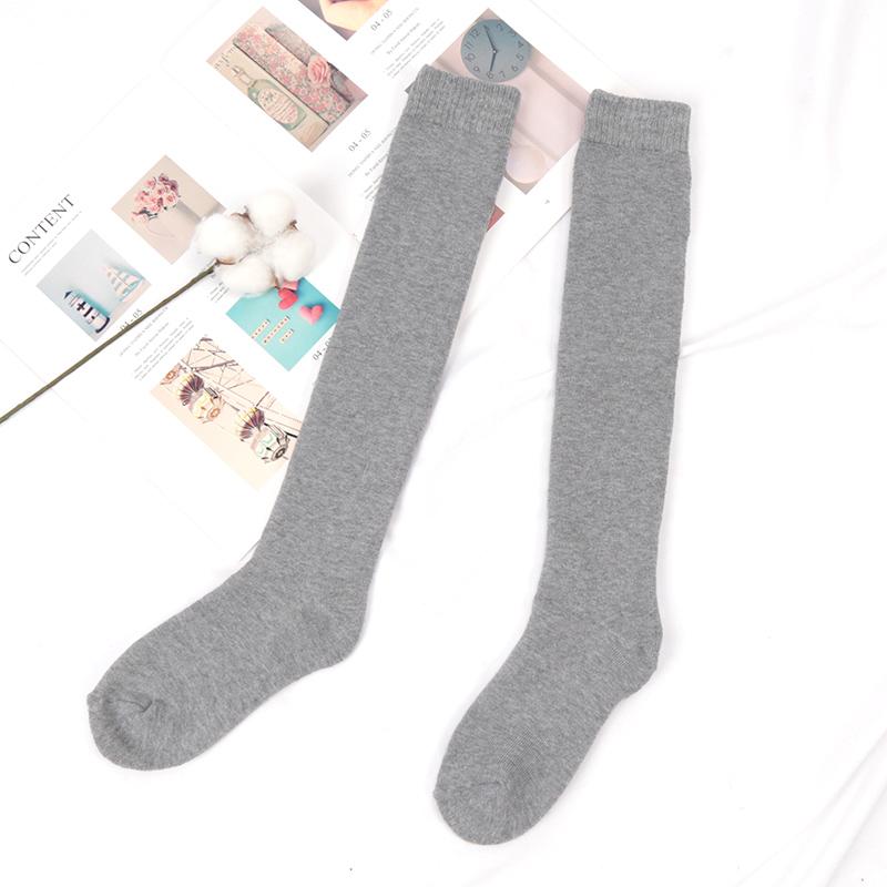 Mens Winter Compression Stocking Warm  Knee Long Leg Terry Thigh High Socks Cotton Thicken Cover Calf Male Socks Size 38-45
