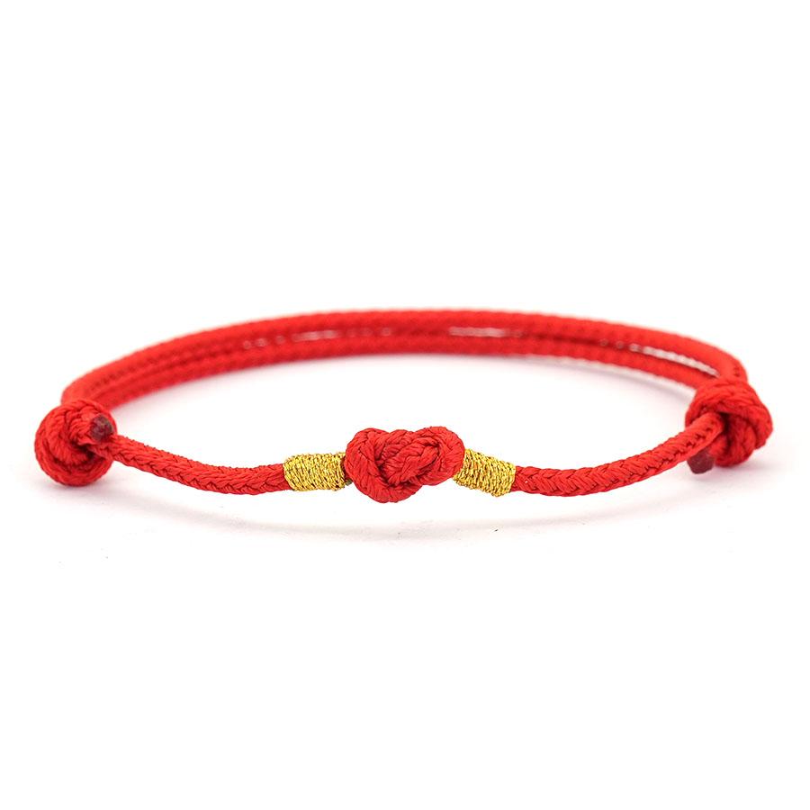

2mm Lucky Red String Bracelet Women Men 4 Colors Available Handmade Weaven Rope Adjustable Couple Jewelry Perfect Gift For Lover красный
