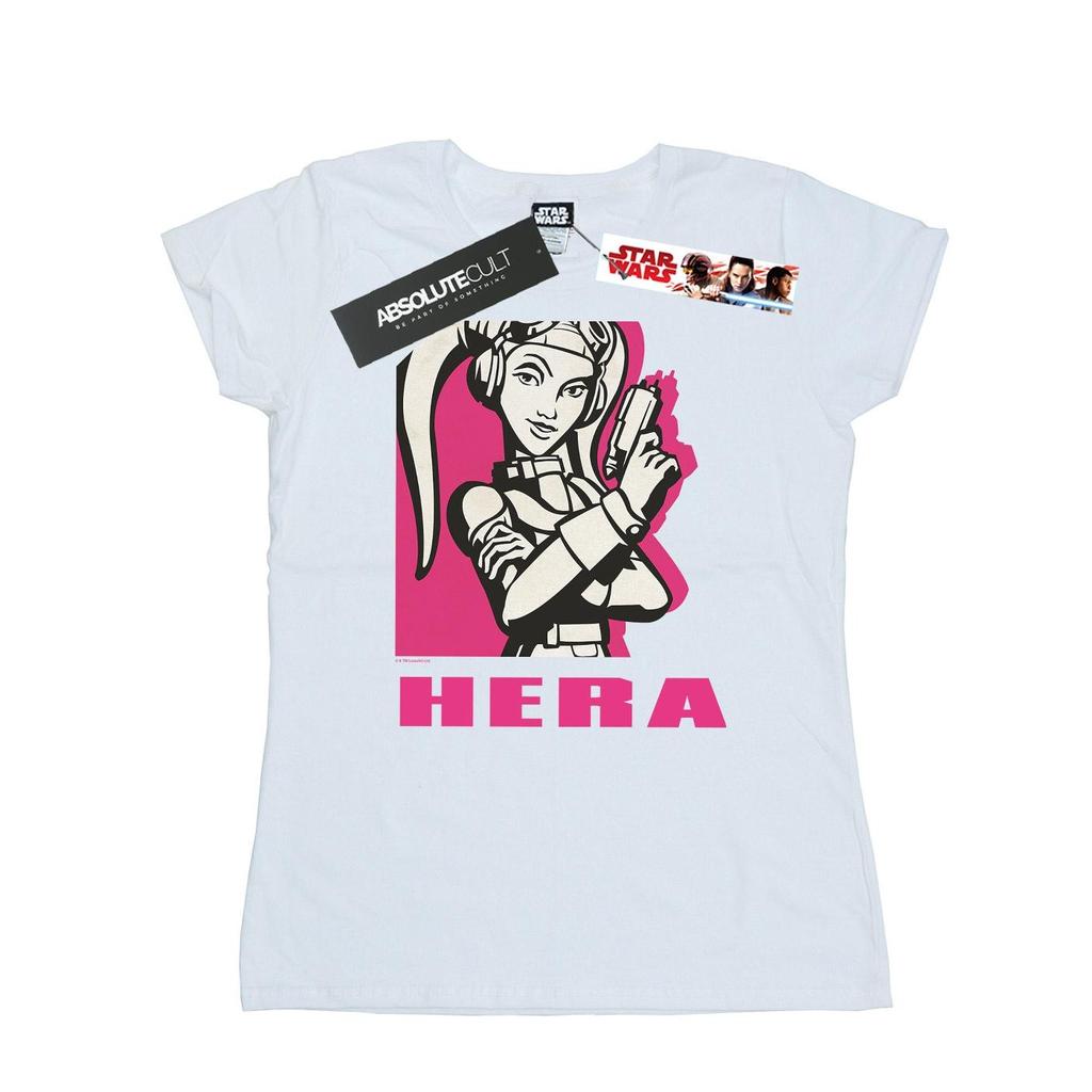 Star Wars Womens/Ladies Rebels Hera Cotton T-Shirt