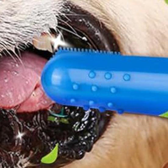 thumbnail image 2 of Dog Wash Brush 6PCS Pet Grooming Kit - Dog Washing Gloves, Silicone Bath Brush & Finger Toothbrush For Dogs & Cats Dog Bathing Gloves 2 of 10