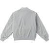Vans Solid Color Baseball Collar Long Sleeve Zipper Jacket Men jackets Gray VN000KETGRH