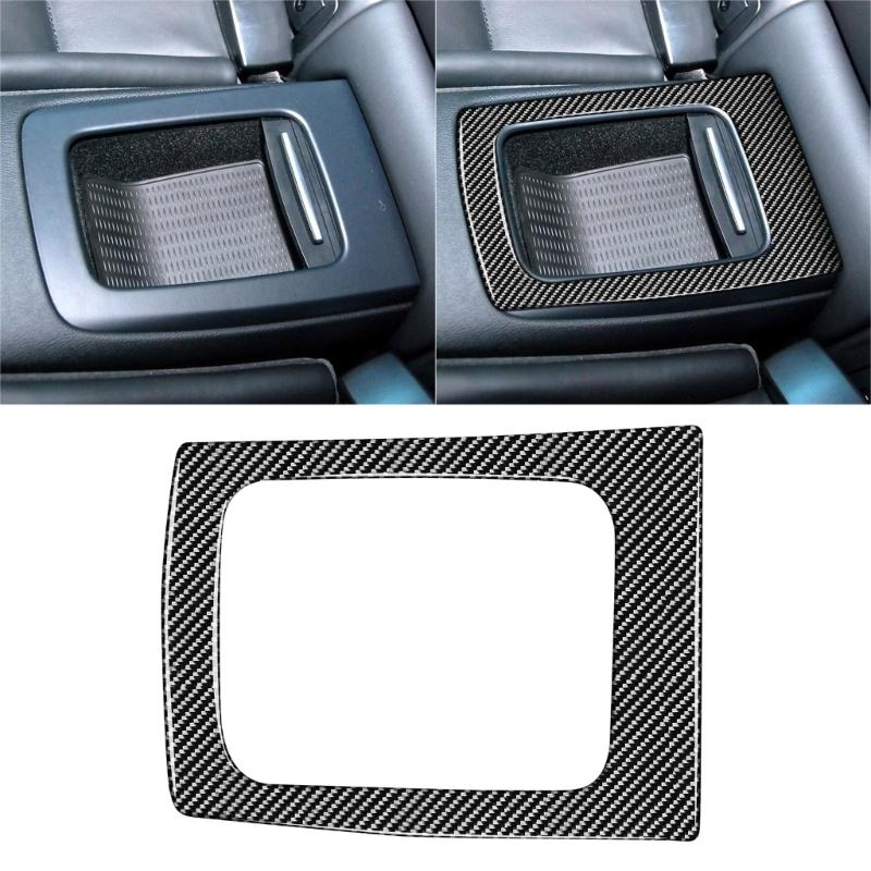 Durable Car Accessory Rear Row Storage Box Frame Durable & Functional Decoration Trim Vehicle Spare Part Fit for E90