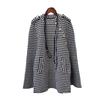 Autumn and Winter New Belt Qiandongge Knitted Double-sided Woolen Cape Coat Femininity High-end Sweater Jacket