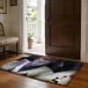 HHunter And HHunter Anime Floor Mat Soft Flannel Absorbent Mat Non-Slip Rug Home Bedroom Bathroom
