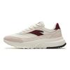Anta Shock Absorbing Non-Slip Low-Top Casual Shoes Women Sneakers White Red 922428803-2