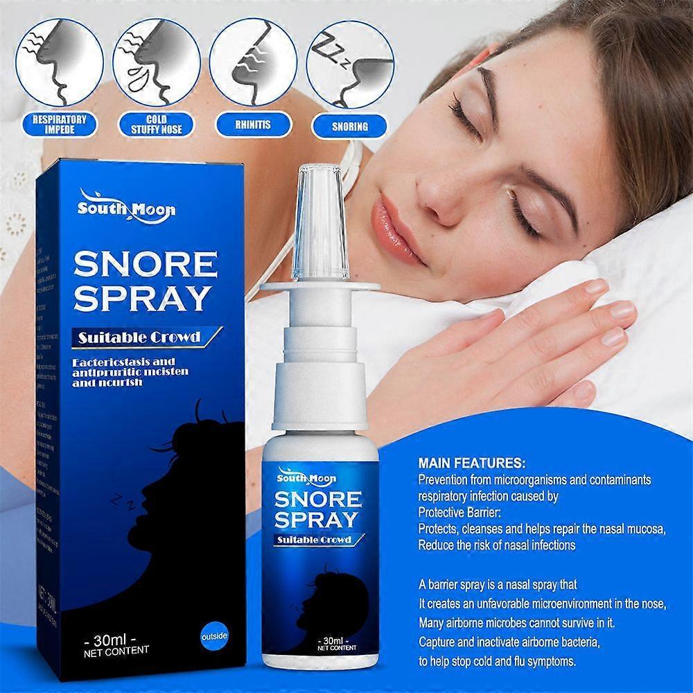 SouthMoon Herbal Anti-snoring Spray Snore Stop Spray Snoring Artifact Soothing