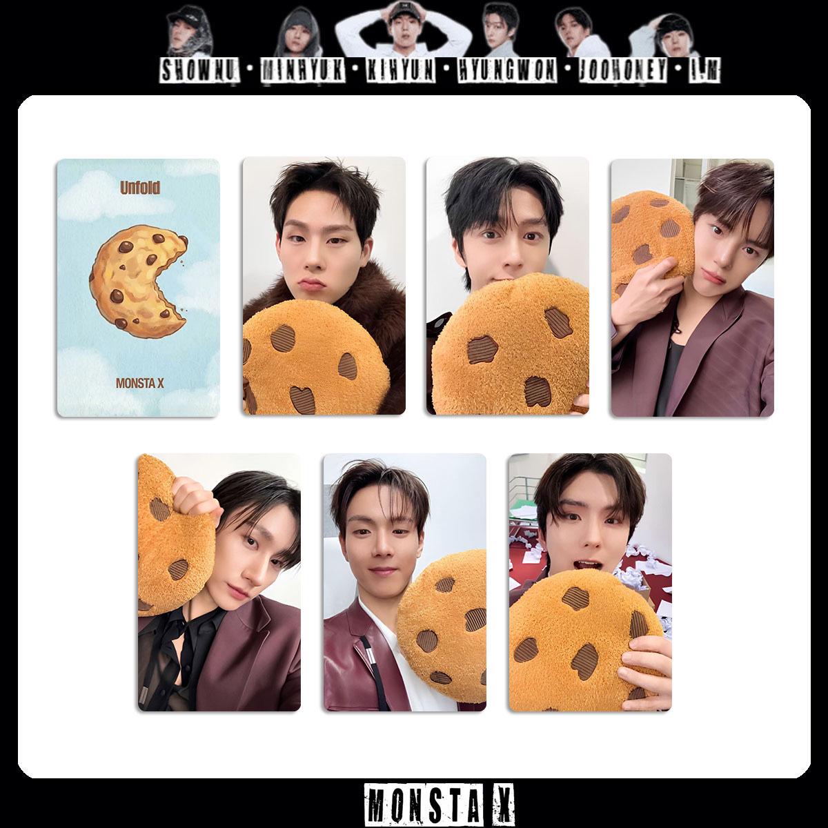 MONSTA X Special Edition UNFOLD Official Photo Cards (hello82 Album Version)