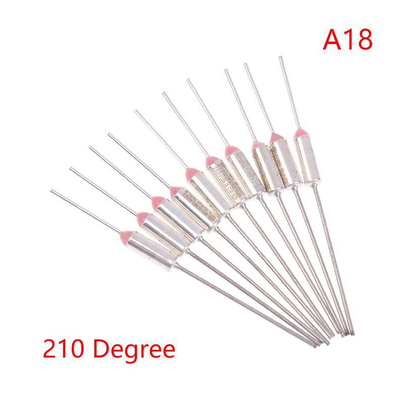 10Pcs Tf Thermal Fuse Ry 15A 250Vtemperature 121C 125C 128C 130C 135C 140C 145C 150C 155C 160C 165C 167C 175C 180C 185C 192C