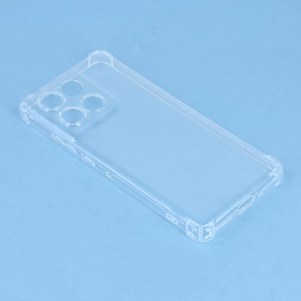 Etui na telefon Motorola Moto G86 Power 5G Wzmocnione Cztery Narożniki Odporne na Upadek Przezroczyste Pokrowiec na Telefon z TPU