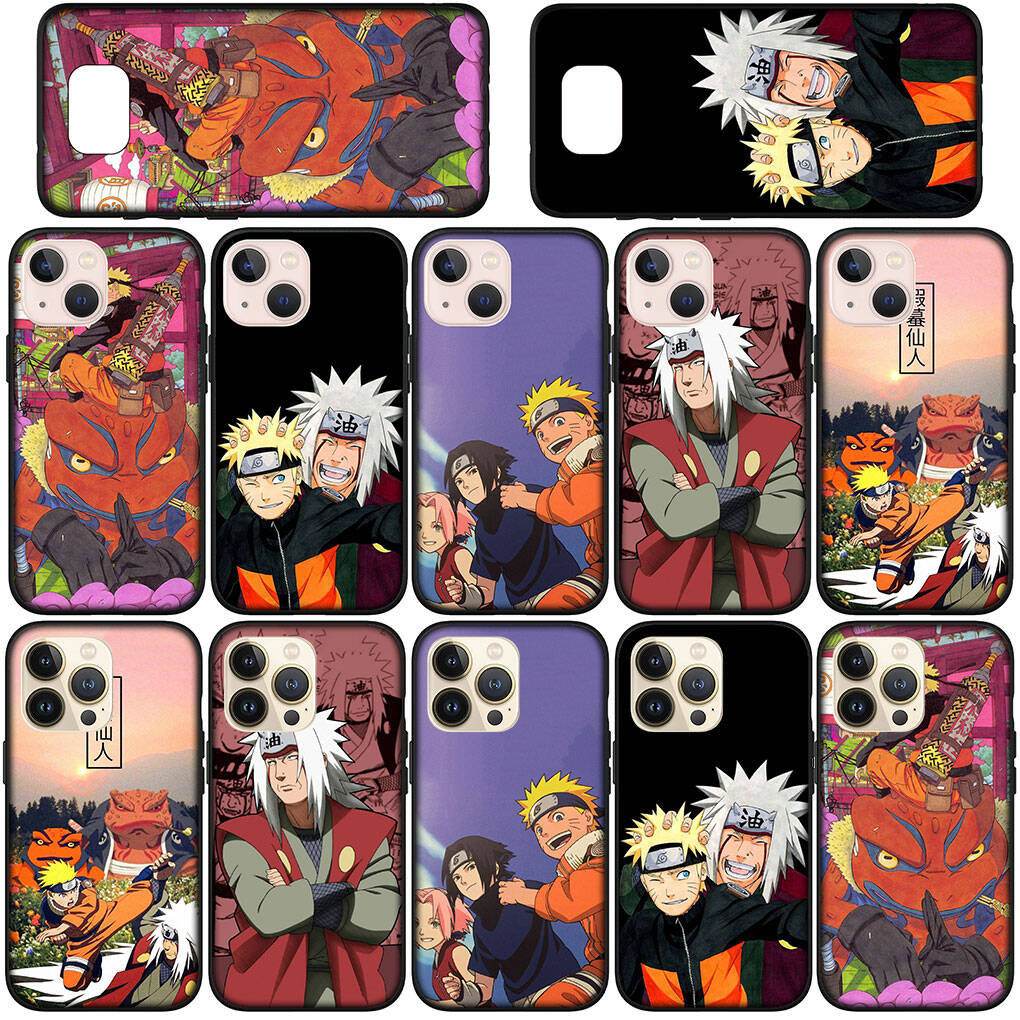 Phone Case for Samsung Galaxy S25 S23 S24 Ultra FE Plus A05 A06 A15 A16 A36 A37 A35 A54 A55 A56 A57 A25 A26 A53 A17 Jiraiya Itachi Uchiha Anime Naruto