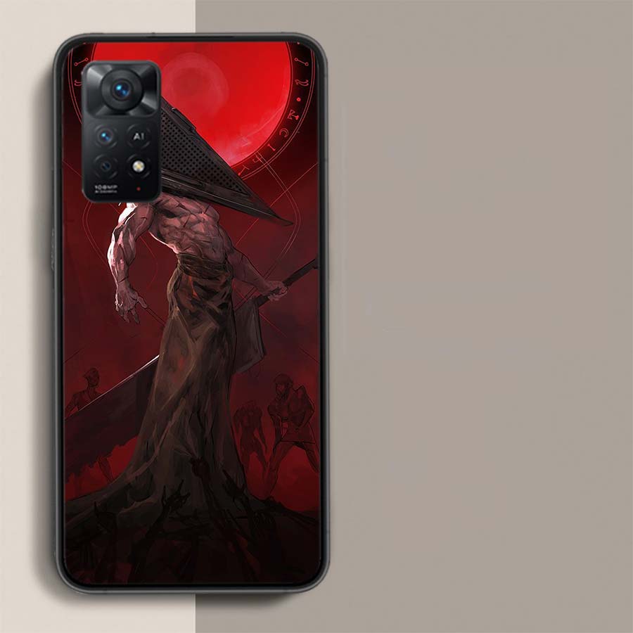 Games S-Silent Hill Phone Case For Redmi Note 14+ 13 Pro Plus 14C 13C 12C 12 10A 10C 10 9 8 9A 9C 9T 8A 7 Pro Xiaomi Capa Cover