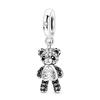 New Charms Pendant 925 Silver Sweet Bear Sun Moon Eyes Charms Beads Fit Bracelet Bangle Necklace For Women Jewelry Gift