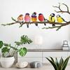30*60cm Birds Branch Wall Stickers For Children's Art Mural Bedrooms Self-adhesive Decal Wallpa Q1T3