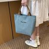 Large Capacity Women's Bag Letters Tote Bag Commuter Shoulder Bag