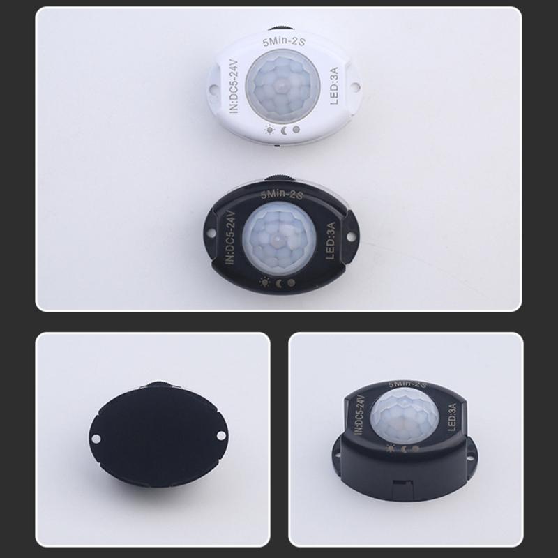 Small Motion Detection Switches Supporting 5V 12V 24V Power Input Abs Motion Detection Switches Suitable for Home Office